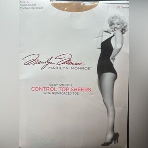 Marilyn Monroe Nude Control Top Sheers